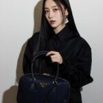 Kang Min-ah Instagram - The new @prada Re-Nylon bag. Cementing Prada’s Re-Nylon as part of the modern cannon of luxury and innovation. #PradaReNylon #adv