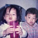 Kang Min-ah Instagram – 나랑 오빠 너무 귀여운데,,,,,,,,