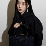 Kang Min-ah Instagram - The new @prada Re-Nylon bag. Cementing Prada’s Re-Nylon as part of the modern cannon of luxury and innovation. #PradaReNylon #adv