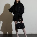 Kang Min-ah Instagram - The new @prada Re-Nylon bag. Cementing Prada’s Re-Nylon as part of the modern cannon of luxury and innovation. #PradaReNylon #adv