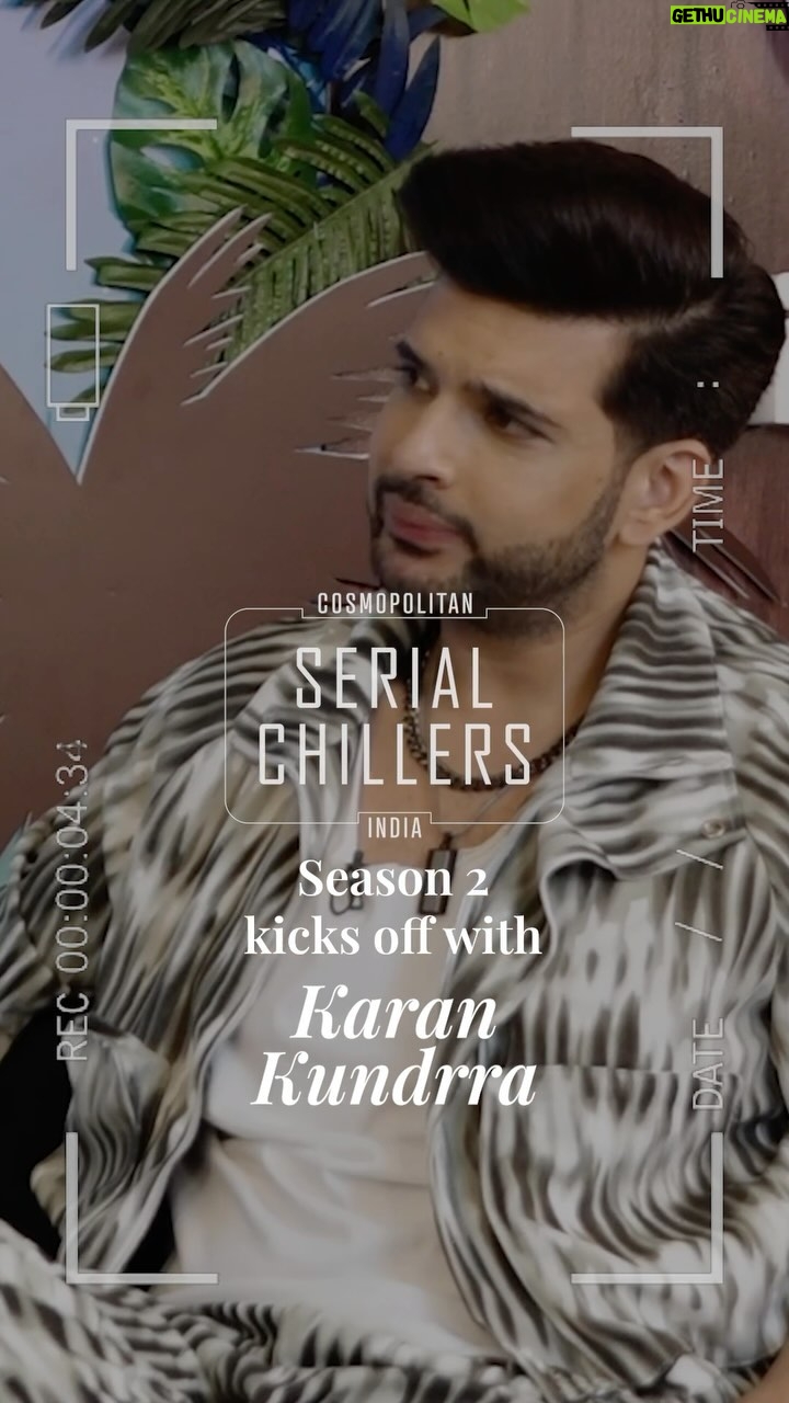 Karan Kundrra Instagram - A versatile star, Karan Kundrra has found success in television, movies, music videos, as well as reality shows, be it as a contestant or as a host. Currently, we are seeing him host the reality series, ‘Temptation Island’ on @officialjiocinema. Add to that, the actor’s fans remain inspired as he and his partner Tejasswi Prakash give their fans major couple goals. The first star in season 2 of Cosmopolitan India’s Serial Chillers, here’s Kundrra talking about his reality shows, his relationship, how the couple brings out the best in each other, and a lot more. For the complete interview, click on the link in bio. Head to the 🔗 in the bio. ✍🏼 by @ganglyganguly Digital Editor: @sonalved Video edited by: @sakshikarande_ #CosmopolitanIndia #SerialChillers #CosmoIndiaXSerialChillers #KaranKundrra