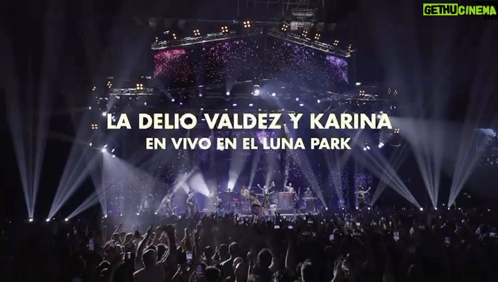 Karina 'La Princesita' Instagram - Ya está disponible INOCENTE en vivo en el Luna Park de @orquestadeliovaldez con la voz de @ivonnemusica que la amo y admiro y yo!!! En mis historias te dejo el link para que puedas verlo