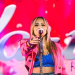 Karina 'La Princesita' Instagram - Hermosa noche en la fiesta Nacional de la Manzana en Río Negro…. Gracias a todos! Placer enorme compartir con ustedes y hasta la próxima. Esta noche nos vemos en Villa Constitución Santa Fe “El Punto” ❤️❤️❤️❤️❤️