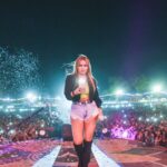 Karina 'La Princesita' Instagram - Del finde en Merlo. Mañana 24 de febrero nos vemos en Río Negro en la Fiesta de la Manzana.
