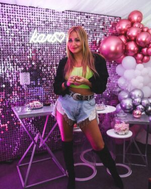 Karina 'La Princesita' Instagram - Del finde en Merlo. Mañana 24 de febrero nos vemos en Río Negro en la Fiesta de la Manzana.