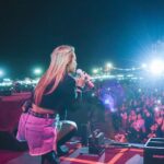 Karina 'La Princesita' Instagram - Del finde en Merlo. Mañana 24 de febrero nos vemos en Río Negro en la Fiesta de la Manzana.