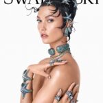 Karlie Kloss Instagram – Mermaid for a day 🧜‍♀️ 🐚 
@swarovski Spring-Summer 2024 • Thank you @giovannaengelbert @stevenmeiselofficial @guidopalau @patmcgrathreal @piergiorgio @dmcasting for your collective creativity and vision 🤍 #Swarovski #SwarovskiVenus