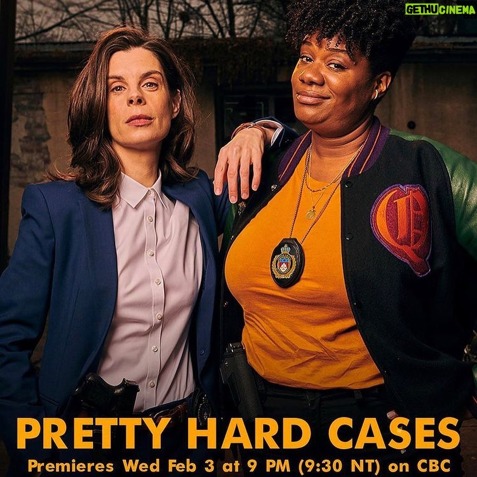 Katie Douglas Instagram - Hiya hiya, Pretty Hard Cases airs this Wednesday and every Wednesday 9pm on CBC @prettyhardcases . . . We shot this during some tricky times with an incredibly talented, determined and creative group of people who worked so very hard to dance though this special and challenging experience. I had the utmost privilege to be a part of it and we can’t wait to share a laugh with you