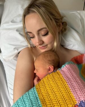 Kelli Erdmann Instagram - baby girl was born on leap day! we are obsessed. sorry for not posting much recently, we’ve been soaking in every moment with her 🥰