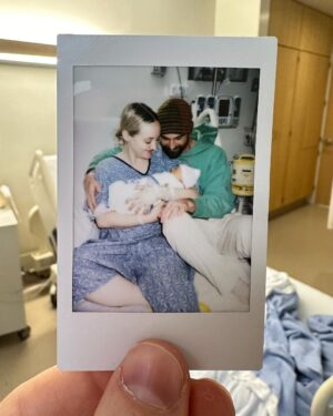 Kelli Erdmann Instagram - baby girl was born on leap day! we are obsessed. sorry for not posting much recently, we’ve been soaking in every moment with her 🥰