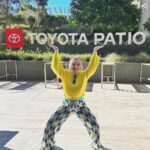 Kelli Erdmann Instagram - Thanks @toyotasocal for inviting us to the @chargers game!! Taylor wasn’t there but we had so much fun!! 😝 #ad #chargers SoFi Stadium