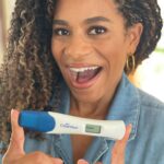 Kelly McCreary Instagram - When being late comes right on time… Surprise! WE’RE HAVING A BABY! Pete and I are thrilled to be growing our family, and to share the news with all of you! Lemme tell you, there’s nothing like finding out by seeing the word spelled out, clear as day, leaving no mystery whatsoever: PREGNANT! Thank you, @Clearblue, for being with us on the journey! As part of this exciting moment, I wanted to help raise awareness for Clearblue partner @marchofdimes and their amazing efforts to raise awareness for Black maternal and infant health. This year, they launched an implicit bias training for more than 15,000 health care providers with the goal of uncovering institutionalized racism in the health care system and training health care workers not to perpetuate the cycles of discrimination to achieve equity for all moms and babies. Please check out marchofdimes.org for more! #ClearbluePartner #ClearblueConfirmed