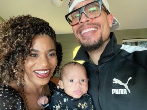 Kelly McCreary Instagram - Leaving 2021 with peace in my spirit. This was a helluva full year for our family. We grew in number and in love and strength. Indigo has already hit the reset button for us, renewing our values, our sense of purpose, humbling and teaching and delighting us each and every day. We endured multiple hospitalizations, a lot of sickness, and thankfully saw a lot of healing. I vomited more times than you can possibly imagine. And then remember that time I burned my face — my FACE!— while cooking? Vaccinations opened the door to our first dinner out, first flight, first family gatherings after 15 months of staying our butts at home. Spent more beautiful time with my original family than I have been able to do in years. Not taking those moments for granted anymore. Went from a camera roll full of dog photos to one full of baby photos (sorry, Motown). My eyebrows, in general, looked great. And I managed to get this holiday makeup on with one hand while holding this baby. Accomplishments, y’all. Change, too. Trauma. Healing. Fun. Miracles. And so much love. We made it through because of that. Happy New Year to you. I wish you a year with more of what you want and all of what you need. 💙💙💙