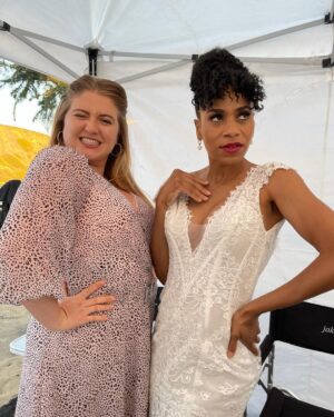 Kelly McCreary Instagram - Photo dump in honor of @greysabc season premiere which is just 7️⃣ D A Y S  A W A Y!!! Maggie and Winston’s magical beach wedding was my last day of shooting last season, so you know I was feeling extra nostalgic…there maaaayyy be more to come… 😉♥️🥰