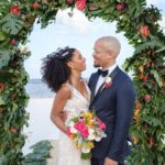 Kelly McCreary Instagram - Four years in… and I’d do it again and again. Happy anniversary, baby. 🖤🤲🏽💋