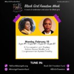 Kelly McCreary Instagram - ☀️ It is a GOOD morning indeed! Y’all know I love to uplift Black women and girls all day every day, so you can imagine how much I’ve been looking forward to this... Today @blackgirlfreedomfund kicks off #BlackGirlFreedomWeek!! Today begins a week-long celebration of Black girls* (*Black cis and trans girls, Black gender expansive youth, and Black femmes) and what is possible when we invest abundantly in their dreams, their power, and their leadership, and work together to co-create a future where they are safe, free, and thriving. The team at @blackgirlfreedomfund chose this week during Black History Month in honor of Toni Morrison and Audre Lorde’s birthdays. There are lots of ways to participate in the week’s events by either watching on our website or their Facebook, Twitter or Instagram page. SWIPE for all handles and some upcoming event details and join us!!! Today’s conversations feature the brilliant, inspiring voices of the multi-talented @rashidajones, Congresswoman @ayannapressley, activist @naomiwadler, and Grantmakers for Girls of Color Founder @monique.w.morris! More from BGFF: 🎨 We'd love for you to share your ideas, stories and art inspired by this week's themes of freedom, safety, justice, joy, wellness and dreams. Make sure to tag us and include #BlackGirlFreedomWeek in your post so we can uplift it! ⠀ ⠀ ✨When you donate to the Black Girl Freedom Fund, you are supporting work that advances the well being of Black girls and their families, including work that centers and advances the power of Black girls through organizing, asset mapping, capacity-building, legal advocacy, and narrative work that seeks to shift structural violence enacted against Black girls. Join us at 1billion4blackgirls.org (or tap the link in our bio!) #1bilion4blackgirls #blackgirljoy #blackgirlmagic #blackgirlfreedom #wellness #justice #creativity #art #freedom #safety #dreams #activism #blackhistorymonth