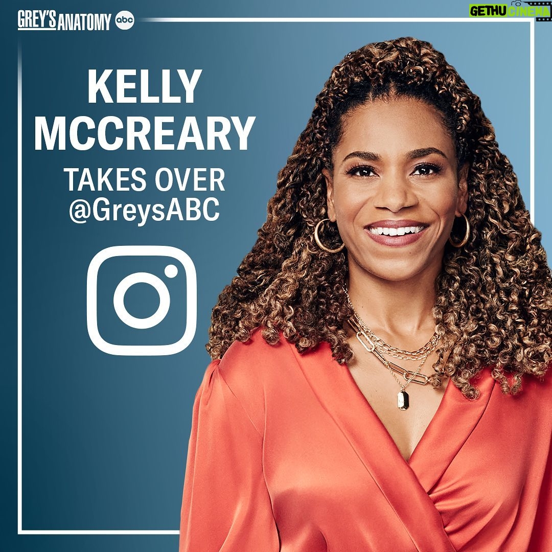 Kelly McCreary Instagram - 9 seasons of wonder and it's all led to this. 💙✨ Spend the day with @seekellymccreary on @GreysABC's Instagram Thursday for Maggie's last day at Grey Sloan.