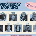 Kelly McCreary Instagram - It’s almost time... “WEDNESDAY MORNING”, a 2020 Election Podcast Event is coming tomorrow! Follow @wednesdaymorningpodcast for more info! #counteveryvote #thefutureisours #stayinline #wednesdaymorningpodcast