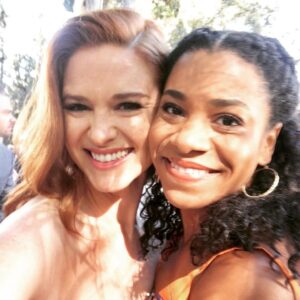 Kelly McCreary Instagram - Find me a human with a bigger ❤️ and more loving spirit... I’ll wait... @thesarahdrew’s friendship has been a blessing since the very first moment we met. I went from awed admiration of her talent and passion, to being in the embrace of her abundant love, kindness, humor and playful spirit. We’ve gone together on journeys of self-discovery, and held up a mirror to one another during challenging times to make sure we can always see the beauty and light within. I love this lady. Happy happy birthday to you,  @thesarahdrew!!! 💕🎉