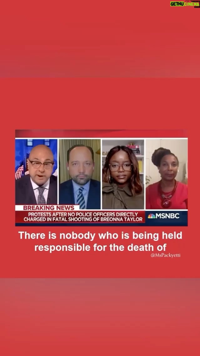 Kelly McCreary Instagram - Posted @withregram • @mspackyetti @alivelshi asked me about #BreonnaTaylor. This is what came up. I don’t know that I really breathed all yesterday that I did TV about this. But what I do know is that this same story gets told time and again. Justice can’t come from the courts cause justice is a living, breathing Bre. And justice won’t come from the courts-because this system has never been just for us. Let’s continue to reframe the narrative and meet this moment. In summary: the whole system gotta go. We gotta build anew and in our own image. @blmlouisville continues to lead the fight to abolish the system that killed Breonna Taylor. Support. “You’re looking at 400 years of fed up.” @imyagirleva on #MeAndDadRadio. The struggle continues, but I believe that we will win. 🖤✊🏾