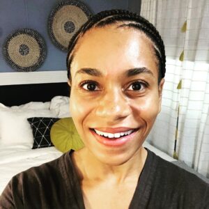 Kelly McCreary Instagram - First #trailerselfie of Season 17... realized today that 6 months is the longest I’ve gone without acting since the year 1995. It’s just like riding a bike... right?