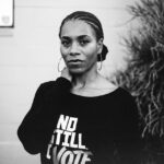 Kelly McCreary Instagram - Today is the day we confront those who abuse their power and deny our freedoms. They don’t want us to vote, but we vote anyway! #ANDSTILLIVOTE @civilrightsorg 📷: @photoDre
