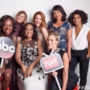Kelly McCreary Instagram - This #tbt goes out to my dear friends at @howtogetawaywithmurder (too many of whom are not pictured here 😫)... and I hate to play favorites, but especially my beautiful baby sis @ajanaomi_king!  We made so many wonderful, hilarious memories during our time together in @shondaland... Thank you for giving us six seasons of the wildest ride on network television!!! Congratulations on an epic run!!👏🏾👏🏾👏🏾🥂🥂🥂💝💝💝#htgawm