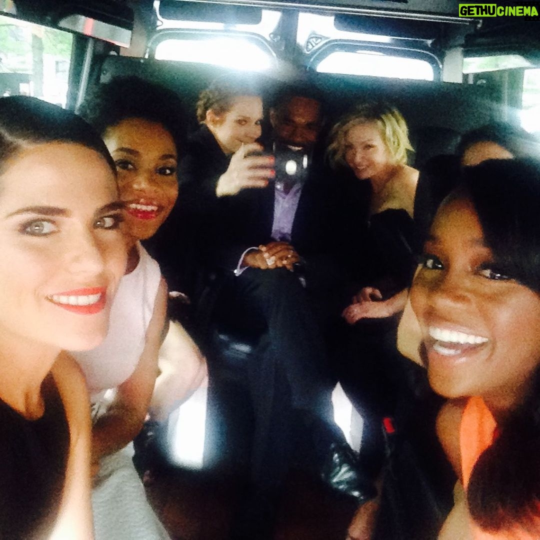 Kelly McCreary - 92.1K Likes - This #tbt goes out to my dear friends at @howtogetawaywithmurder (too many of whom are not pictured here 😫)... and I hate to play favorites, but especially my beautiful baby sis @ajanaomi_king! We made so many wonderful, hilarious memories during our time together in @shondaland... Thank you for giving us six seasons of the wildest ride on network television!!! Congratulations on an epic run!!👏🏾👏🏾👏🏾🥂🥂🥂💝💝💝#htgawm