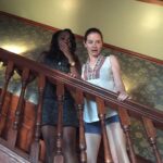 Kelly McCreary Instagram - This #tbt goes out to my dear friends at @howtogetawaywithmurder (too many of whom are not pictured here 😫)... and I hate to play favorites, but especially my beautiful baby sis @ajanaomi_king! We made so many wonderful, hilarious memories during our time together in @shondaland... Thank you for giving us six seasons of the wildest ride on network television!!! Congratulations on an epic run!!👏🏾👏🏾👏🏾🥂🥂🥂💝💝💝#htgawm