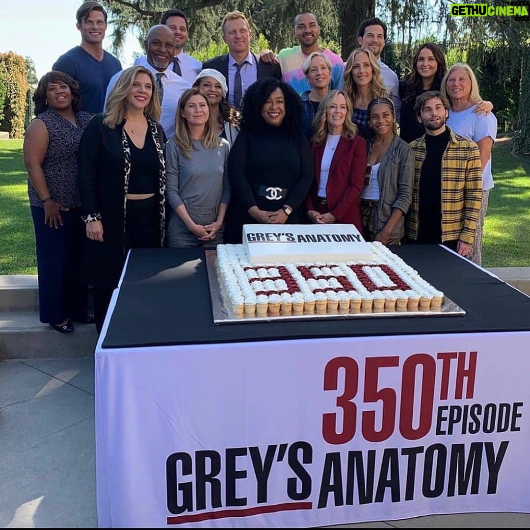 Kelly McCreary - 70.3K Likes - I will never get over these milestones. I have had the privilege of being at @greysabc to celebrate some tv-odds-defying moments: the 250th and 300th episodes, becoming the Longest Running Medical Drama, and today the 3️⃣5️⃣0️⃣th episode of of Grey’s Anatomy. And with each one, my sense of wonder, amazement and profound gratitude grows. I congratulate the inimitable @shondarhimes from whose mind these stories and characters sprung, and every craftsperson who has touched this show along the way. I can’t believe I get to be a part of this incredible thing. Thanks to all of you who reach out by social media or in person to tell me the ways in which this show has impacted your life. It is an honor to be of service to you while simultaneously living a dream.