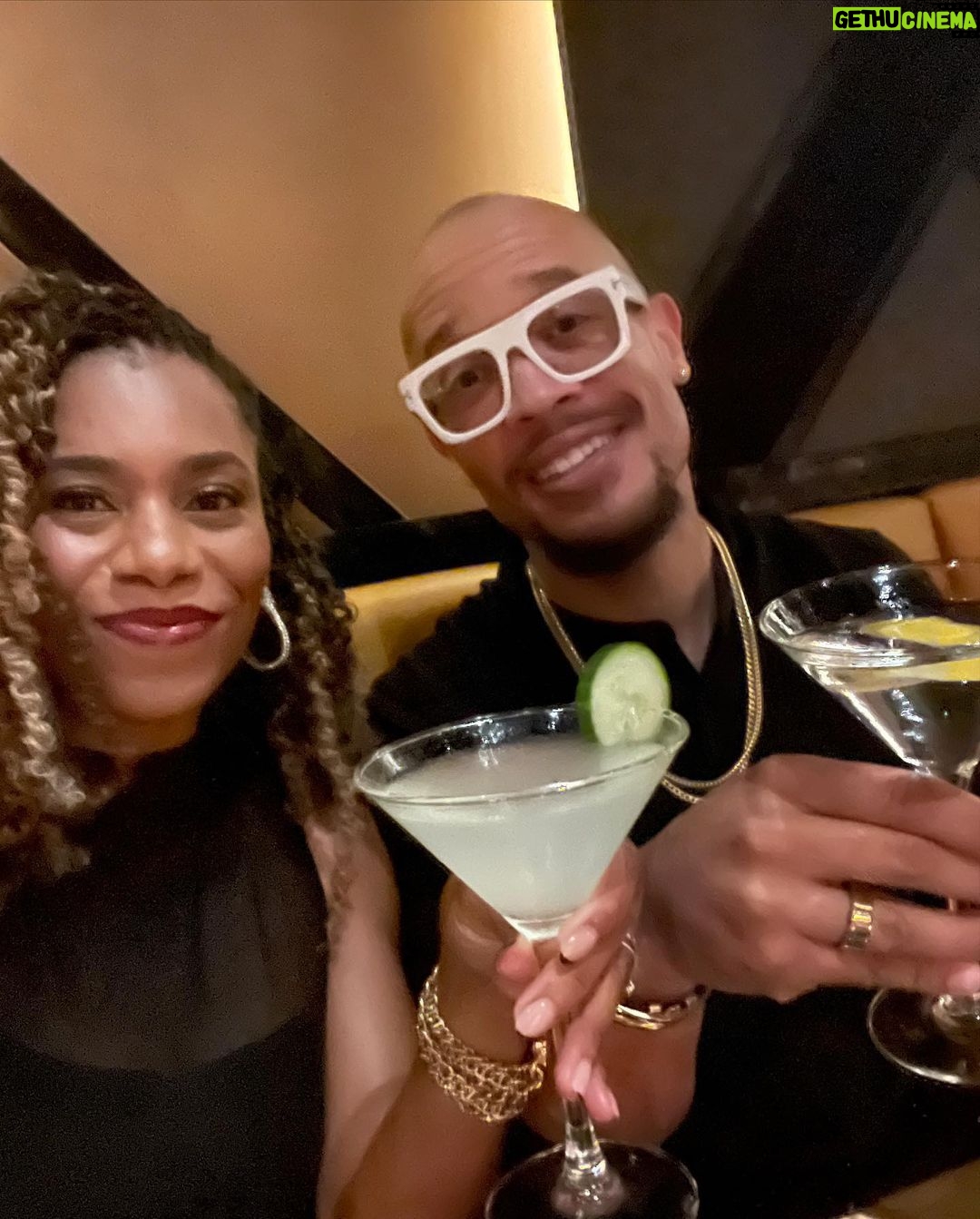 Kelly McCreary Instagram - It’s impossible for me to celebrate this day without reflecting on where I was this time last year. Today, I had lunch at the scene of the crime: the restaurant where my amniotic sac broke, 12 weeks before my due date, sending me to the hospital for an extended stay, where I rang in my personal new year. On this day one year ago, I was possessed of an inexplicable yet powerful knowing that baby and I would be fine, but feeling impotent and unmoored, and frankly, depressed, nonetheless. My surprise zoom celebration filled my heart to bursting, lifting my spirits high enough to get me through that trial. This year, Baby’s gift to me was reaching up, locking eyes and saying “MAMA” clear as day before throwing her arms around my legs— the first time she has used the syllables intentionally 🥰😭. My thoughtful, loving, epic-gift giving husband gifted me with his megawatt smile, the comfort of his loving presence, and a trip to see Usher in Vegas 🙌🏾. The gift of my mother’s visit nurtures both me and her grandbaby 💙. And I have received messages from family and friends near and far, old and new, reminding me what a deep and loving community I have. 🙏🏾 Another trip around the sun. Ever more reasons to marvel at this thing called life. Thanks for the birthday wishes, everyone. I’m grateful to be here with you. 🥂