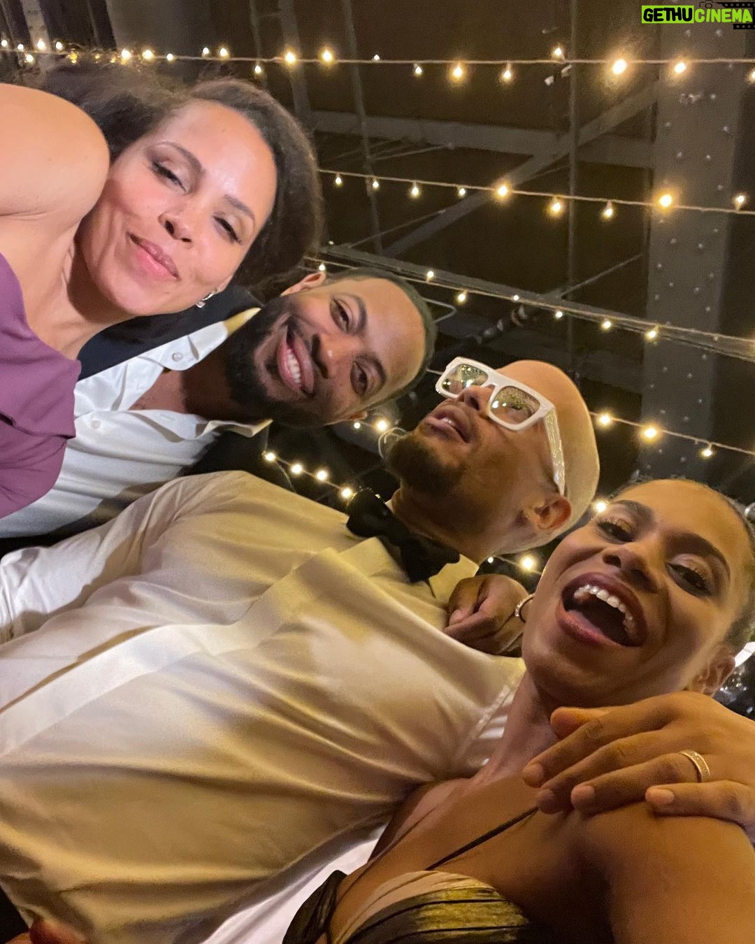 Kelly McCreary Instagram - WE HAD A TIME! A joyful, romantic, fabulous, glamorous, emotional, unforgettable time! I just love the way weddings bring folks together in love and community, and make everybody weep in unison. @jjbioh and @austinsmithsolo thank you bringing us together to celebrate your love! We lift you in light and hold you there! #shesyourqueentobioh cc: @andriamichellebush @delinamedhin @geobrianhmu šššš
