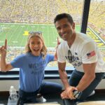 Kelly Ripa Instagram - Weekend big house photo tour. Go blue 〽️💙💛 University of Michigan