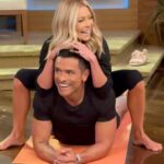 Kelly Ripa Instagram - Teamwork!!! It’s hard to tell where one begins and the other ends.