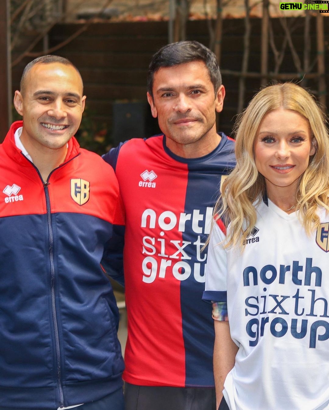 Kelly Ripa Instagram - Forza Lupi! So excited to be joining @mattrizzetta as part of the ownership team of @campobasso1919, our new Italian football club, and represent the best fanbase and beautiful region of Molise. We fell in love with the club's rich history and their underdog story. After being so close to losing the sport they loved, we are proud to be part of Campobasso’s journey. Jamm Bell’ Campobasso! #underdogs #campobasso1919 #footballclub #italianfootball #investmentnews #announcement #soccer #soccerclub #italiansports Photo Credit: William Holmes/North Sixth Group