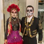 Kelly Ripa Instagram - Once Upon A Hulaween 2023 💀💀Congratulations to @BruceBozzi on your #GreenGodAward Thanks @lilylove213 and @lilylacatrina for the beautiful inspiration!