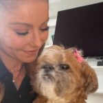 Kelly Ripa Instagram - Happy birthday to the grandest dame, CHEWIE! ♥️🎈🎂💐You wouldn’t know by the looks of it, but we sure are glad we found each other!
