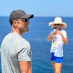 Kelly Ripa Instagram - Spotted: woman accidentally caught on camera during family vacation while photographing husband. @instasuelos