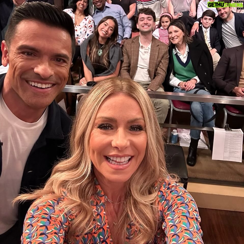 Kelly Ripa Instagram - Celebrating my favorite co-host on National TV Talk Show Host Day! Has it really been 6 months already?! @Instasuelos