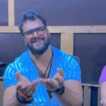 Khesari Lal Yadav Instagram – Aarti kare chala 🙏