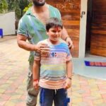 Khesari Lal Yadav Instagram – #khesari_yadav #itsmerishabh27 #papalove