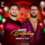 Khesari Lal Yadav Instagram - #happy_birthday🎂 मेरे #superstar ⭐️⭐️💫