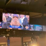 Kiana Madeira Instagram - When I tell you that anything is possible when you walk in step with Jesus!! Little Kiana is dancing right now 🥰 Also love that they used a clip from Trinkets!! Moe forever ♾️ Thank you @nyknicks & @thegarden ✨ And of course, our girl @jusst1julie 😻 Watch both seasons of Trinkets on @netflix 💜 Madison Square Garden
