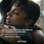 Kiana Madeira Instagram - Congratulations to @kianamadeira for her @actratoronto 2023 nomination for outstanding performance as AISHA in @brother_movie. A big congratulations to all the other nominees. ✨ Toronto, Ontario
