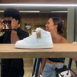 Kiana Madeira Instagram - Thank you @goldengoose for designing our stunning custom wedding sneakers 😍 We decided to go with the “Starter” vegan sneakers as a base. Not only are these shoes animal-free, bio-based & sustainable, they are also so fly and will be the best shoes to dance the night away! When it comes to creativity and artistic integrity, Golden Goose is doing it right! Being in this space to co-create was an adventure and we can’t wait to show you guys the final product 🙊 Brand: @goldengoose PR: @tfgsocial Creative Director: @lima.pam Custom Designer & Artist: @thekentanthony #goldengoose ✨ #collab