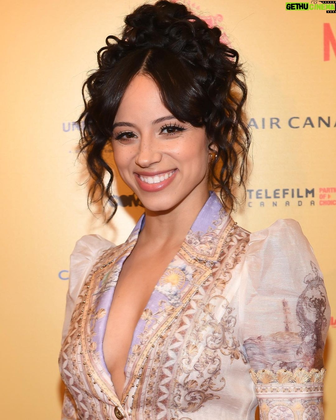 Kiana Madeira Instagram - What a night! 🦋 Thank you to The Toronto Film Critics Association for having us and recognizing “Brother” amongst the other incredible films. It is such an honour to share space with wonderful creatives. Thank you for welcoming me with such open arms ✨