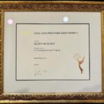Kid Cudi Instagram - Hangin this baby up someplace where I can always see it 😌 #emmys #entergalactic