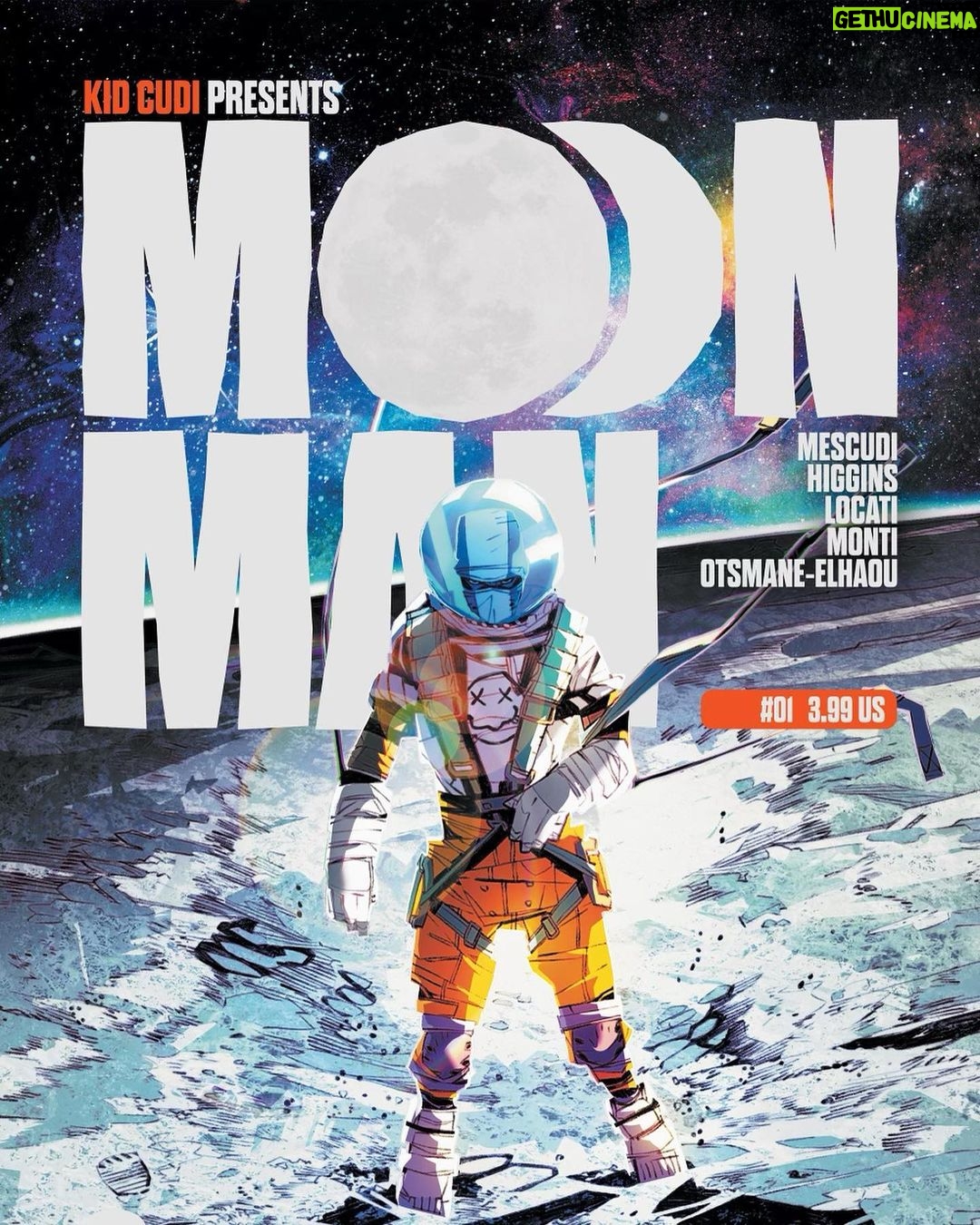 Kid Cudi Instagram - MOON MAN ISSUE #1 RELEASES JAN 31ST 2024 Ive been secretly workin on this for over a year and its finally happening. Im so fuckin hype for u all to dive in. If you're into comics, my hope is that this will be your new obessesion. Lot of love and hard work went into this, I am so proud to finally reveal my baby to the world. 🙏🏾✨Told yall I was cookin up something special, in a world you've never seen me in. MAD SOLAR taken over mane!! Love to IMAGE Comics team for riding w me on this one and believing in my vision. ✌🏾❤️ Kyle Higgins- @kyledhiggins Chase Conley- @saintchase Igor Monti- @igor.monti Michael Busuttil- @m_busuttil Marco Locati- @locatimarco Hassan Otsmane-Elhaou- @hassoe @ImageComics