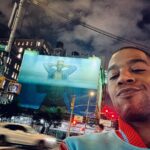 Kid Cudi Instagram - Shinin' 😌✨🌃 no u cannot dim me