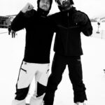 Kid Cudi Instagram - Went snowboarding for the first time all week and had the homie @shaunwhite take me out and give me lessons. We met last year and I remember I was tellin him Id never snowboarded before but I wanted to and he said he'd take me out. He kept his word and man was it awesome. This was such a beautiful memory made the past week w amazing people. Man I feel so blessed. We got some footage too of me on the slopes strugglin which should be fun to see haha more comin soon!! 📸 Mike Dawson